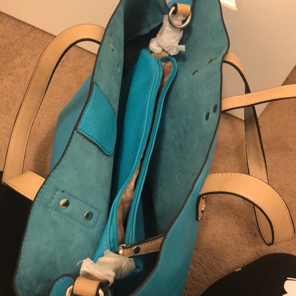 Blue shoulder bag - Picture 5 of 7